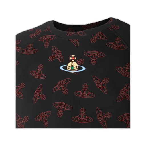 Vivienne Westwood All-Over Orb Printed Crewneck Sweatshirt