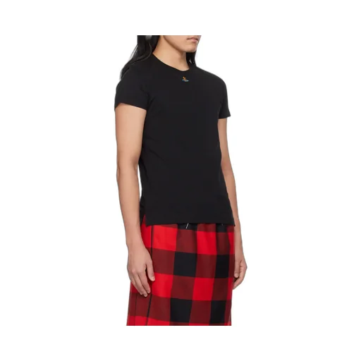 Vivienne Westwood Orb Logo-Embroidered Crewneck T-Shirt