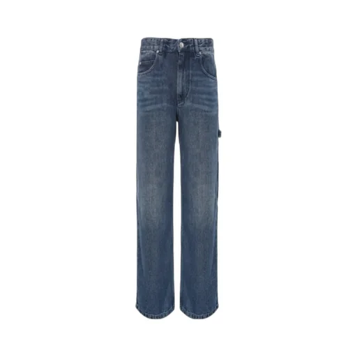 Isabel Marant ÉToile Straight-Leg Mid-Rise Jeans