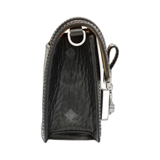 Mcm Logo Detailed Chained Shoulder Bag