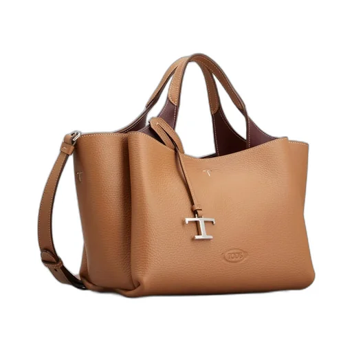 Tod's Logo Plaque Top Handle Bag