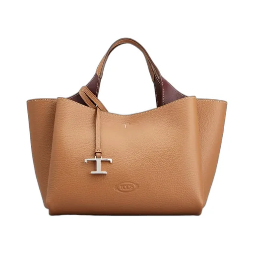 Tod's Logo Plaque Top Handle Bag