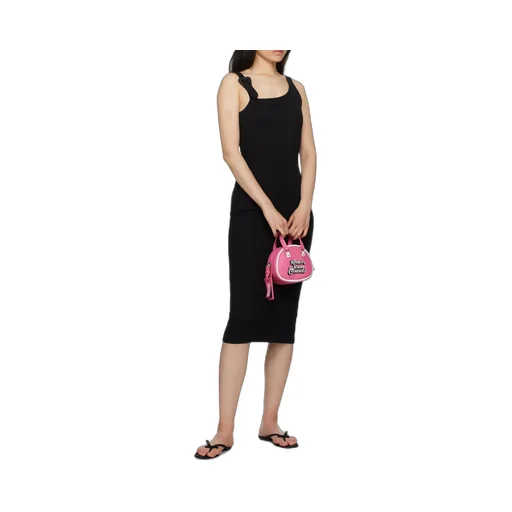Versace Jeans Couture Sleeveless Ribbed-Knitted Midi Dress