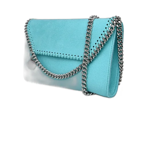 Stella Mccartney Falabella Logo Charm Mini Crossbody Bag
