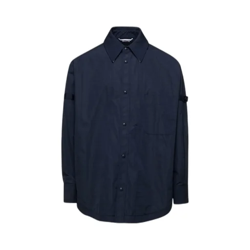 Thom Browne Ripstop Armbands Oversized Shirt Jacket