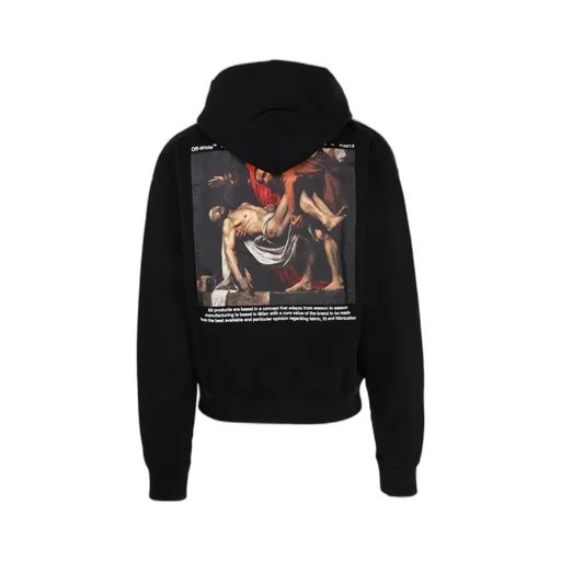 Caravaggio Print Hooded Sweatshirt