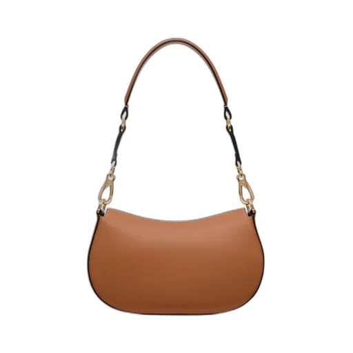 Valentino Ohval Foldover Top Small Shoulder Bag