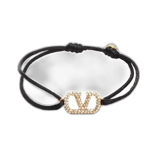 Valentino Vlogo Embellished Bracelet