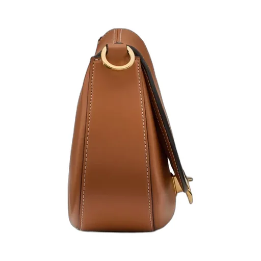 Valentino Ohval Foldover Top Small Shoulder Bag