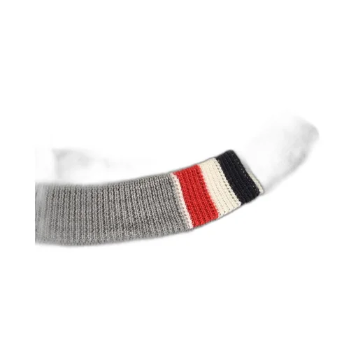 Thom Browne Rwb Stripe Detailed Crewneck Jumper
