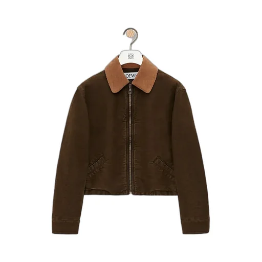 Loewe Logo Patch Regular Fit Jacket