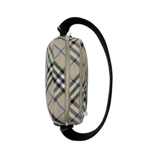 Burberry Checked Logo Detailed Crossbody Bag