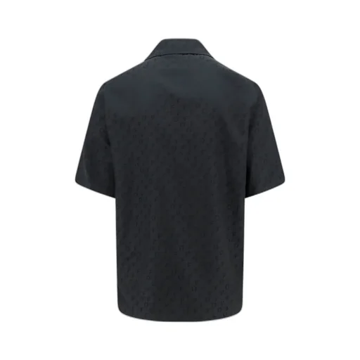 Off-White Buttoned Short-Sleeved Shirt