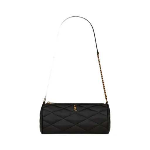 Saint Laurent Sade Logo Plaque Mini Tube Bag