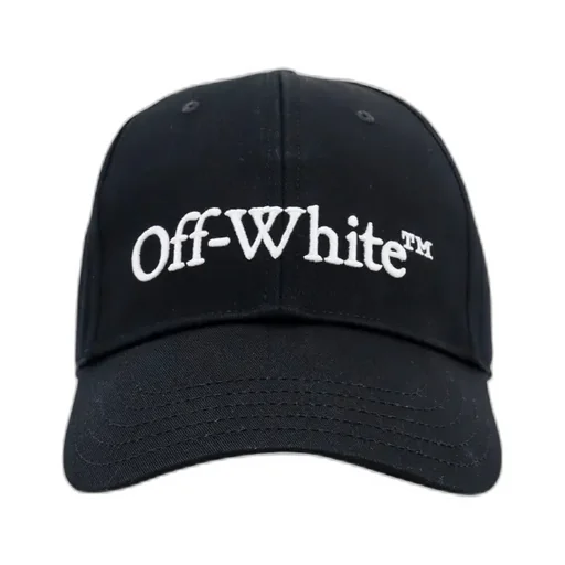 Off-White Logo Embroidered Curved Peak Baseball Cap