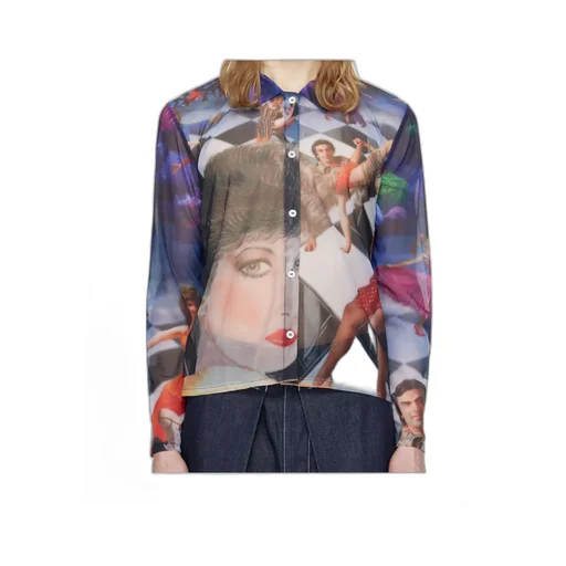 Sheer Organza Shirt
