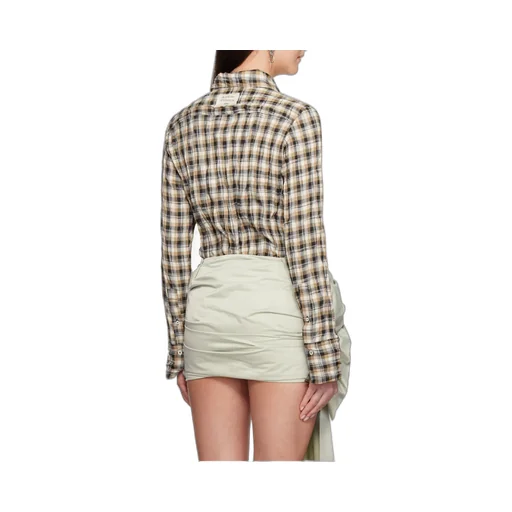 Check Button-Up Shirt