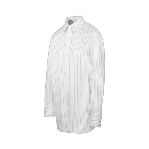Saint Laurent Striped Button-Up Shirt
