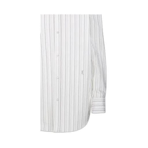 Saint Laurent Striped Button-Up Shirt