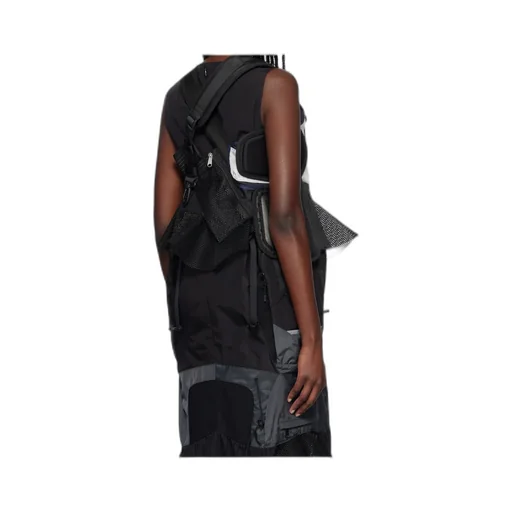 Black Komine Protector Paneled Vest