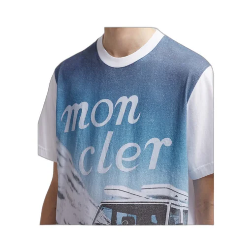 Moncler X Mercedes-Benz By Nigo Printed Cotton T-Shirt