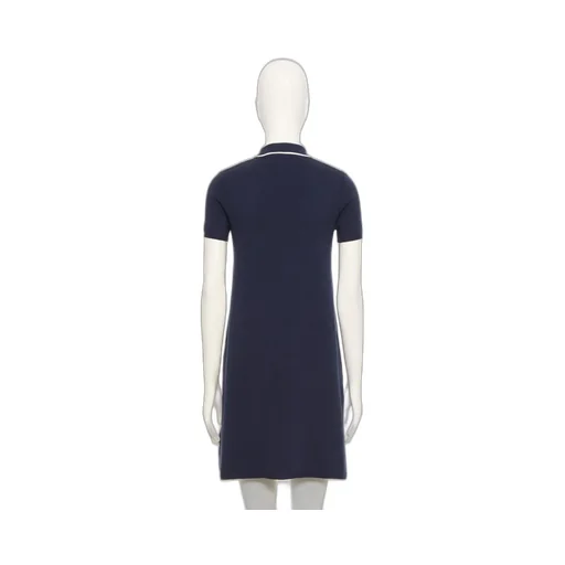 Embroidered Cotton Knit Dress