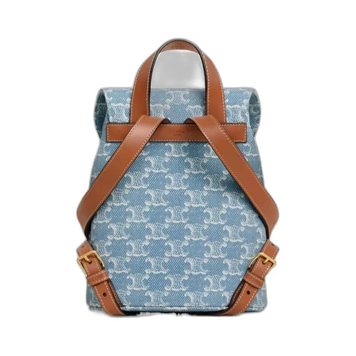 Bonnie Arc De Triomphe Print Fabric Backpack