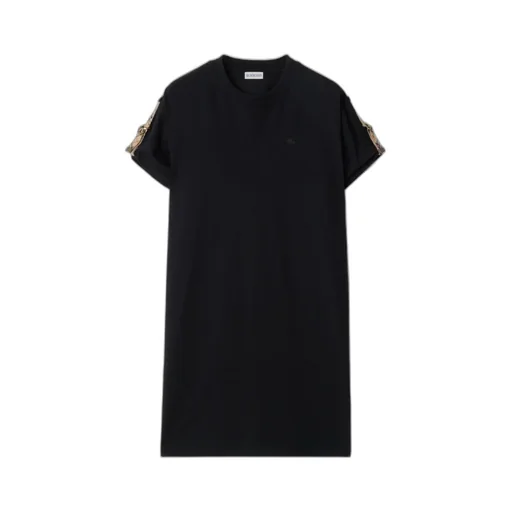 Burberry Logo Embroidered Crewneck T-Shirt Dress