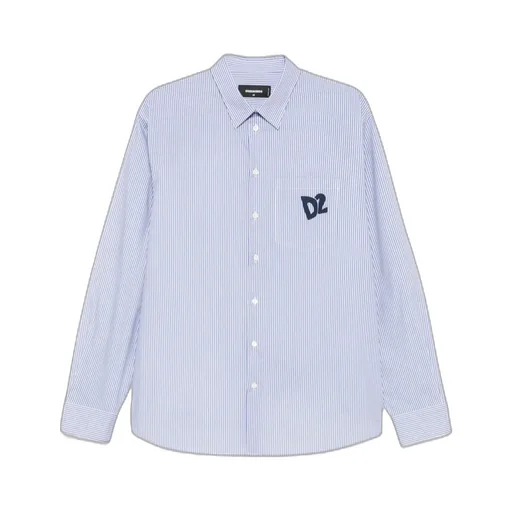 Dsquared2 Summer Lovers Oversized Pinstripe Shirt