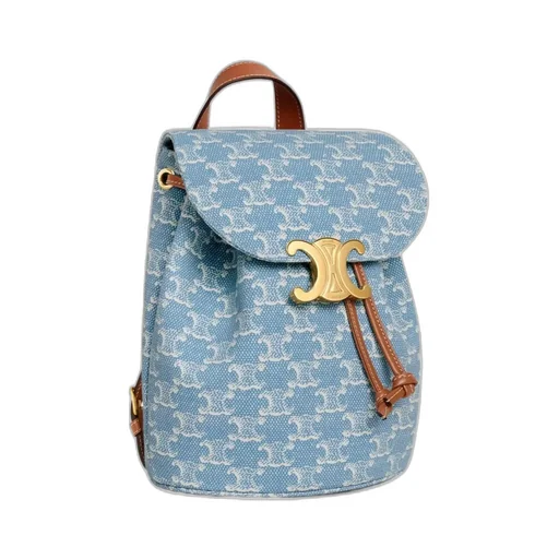 Bonnie Arc De Triomphe Print Fabric Backpack