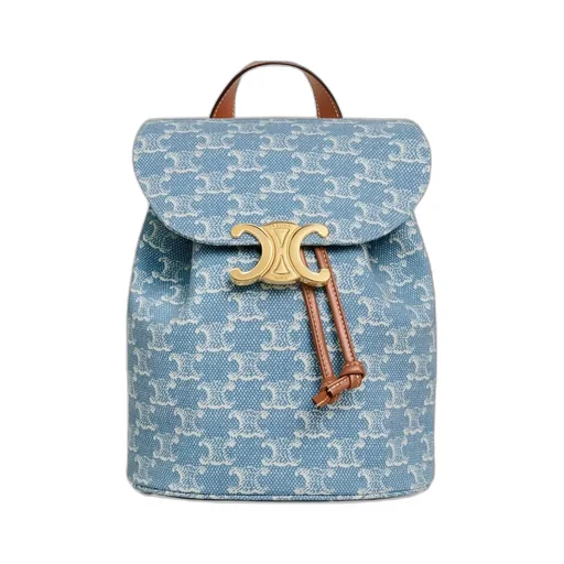 Bonnie Arc De Triomphe Print Fabric Backpack