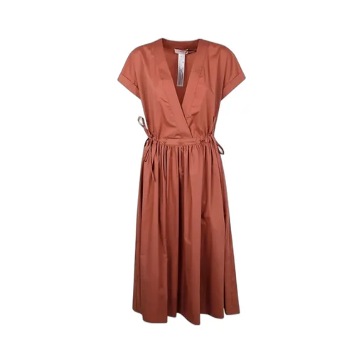 Tie-Detail Wrap Dress