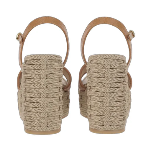 Valentino	Vlogo Signature Open Toe Wedge Sandals