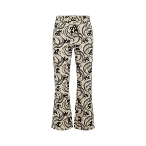 Cropped Flared Jeans