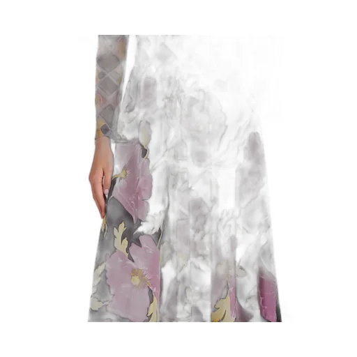 Printed Midi Skirt