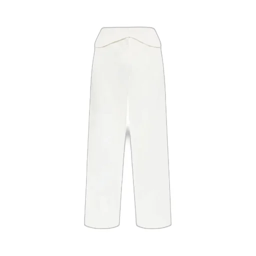 Straight-Leg Casual Pants