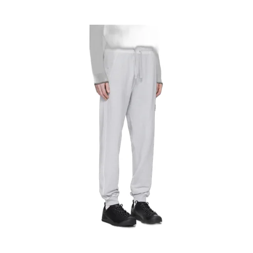 Regular Tapered Fit Joggers With Slub Efffect And Pockets