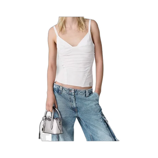 Corset-Inspired Sleeveless Top