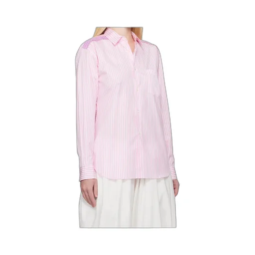 Comme Des GarÇOns Shirt Striped Long-Sleeved Shirt
