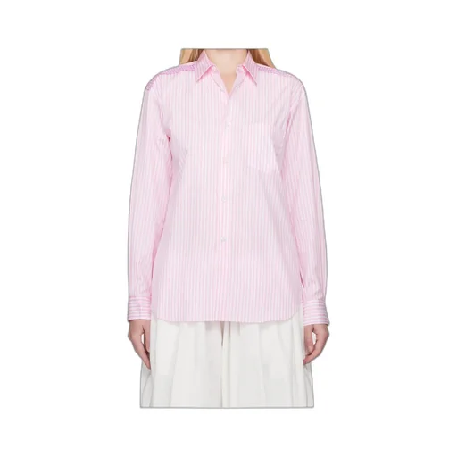 Comme Des GarÇOns Shirt Striped Long-Sleeved Shirt