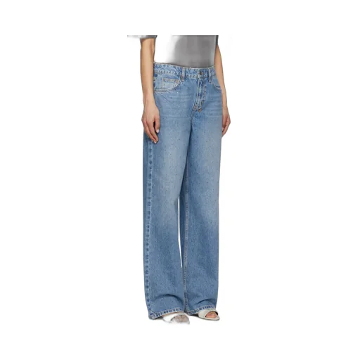 Rhinestone-Embellished Jeans