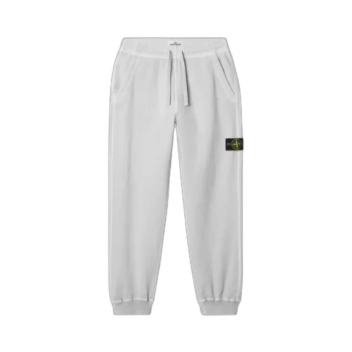 Regular Tapered Fit Joggers With Slub Efffect And Pockets