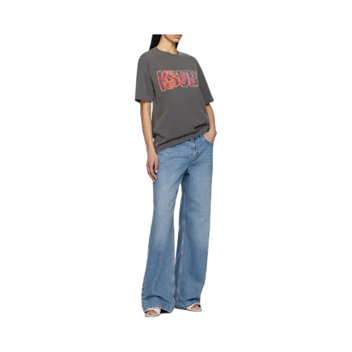 Rhinestone-Embellished Jeans