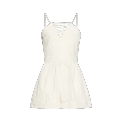 Iro Hina Lace-Up Detailed Sleeveless Jumpsuit