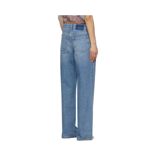 Rhinestone-Embellished Jeans