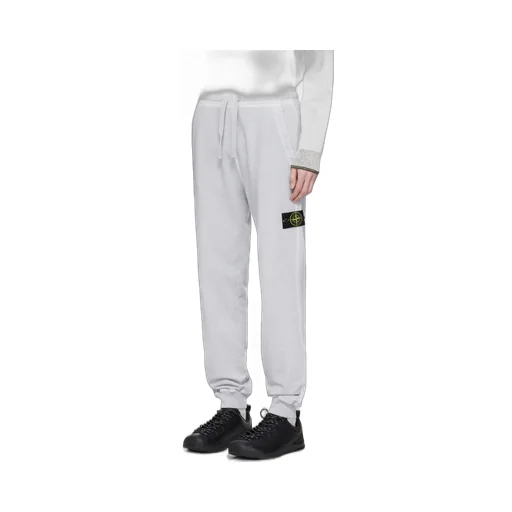 Regular Tapered Fit Joggers With Slub Efffect And Pockets