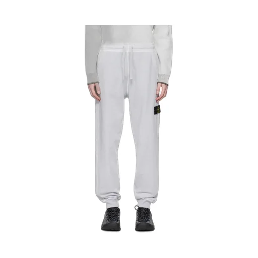 Regular Tapered Fit Joggers With Slub Efffect And Pockets