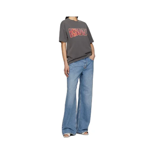 Rhinestone-Embellished Jeans