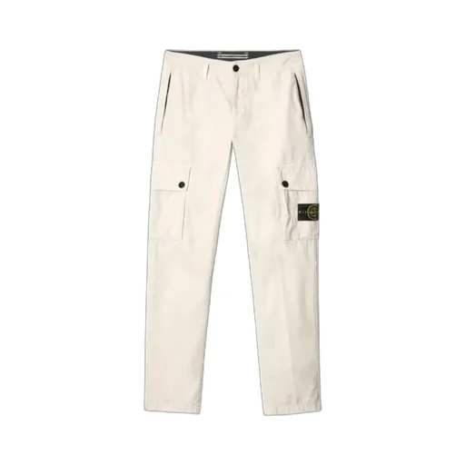 Stone Island Logo Patch Cargo Pants