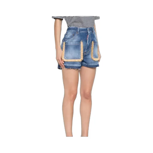 Dsquared2 Summer Lovers Denim Baggy Shorts
